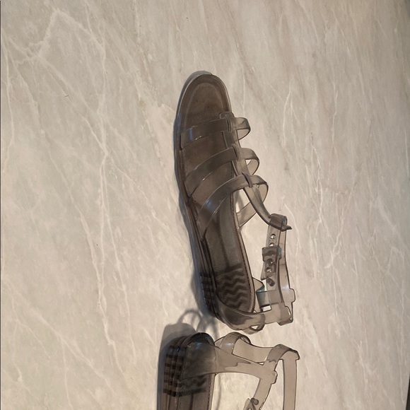 Clear/Transparent Strappy Gladiator Sandals - Picture 5 of 5